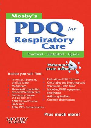 Cover of Mosby's Respiratory Care PDQ - E-Book