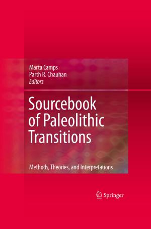 Cover of the book Sourcebook of Paleolithic Transitions by Alexander O. Tarakanov, S.P. Sokolova, Victor A. Skormin