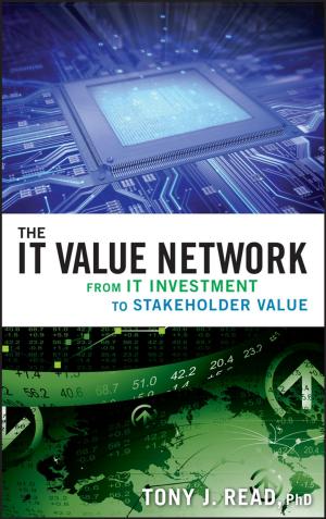Cover of the book The IT Value Network by Robert A. Davis