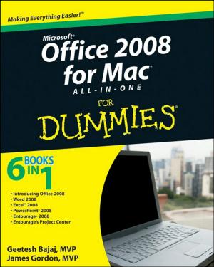 Cover of the book Office 2008 for Mac All-in-One For Dummies by Lena Sanders, Hélène Mathian