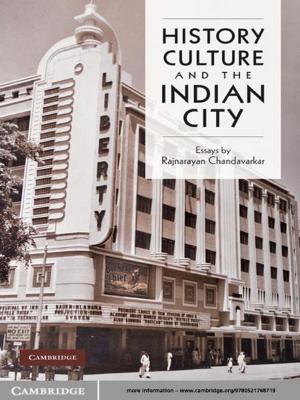 Cover of the book History, Culture and the Indian City by Emily Teeter