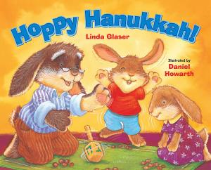 Cover of the book Hoppy Hanukkah! by A. LaFaye