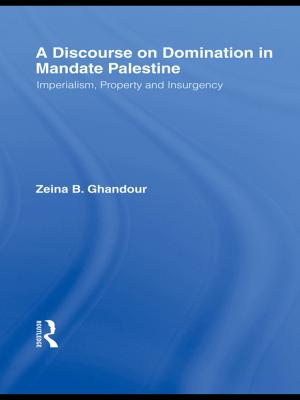 Cover of the book A Discourse on Domination in Mandate Palestine by Allan C. Carlson