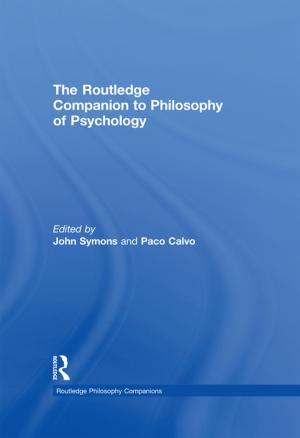 Cover of the book The Routledge Companion to Philosophy of Psychology by 