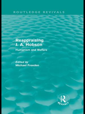 Cover of the book Reappraising J. A. Hobson (Routledge Revivals) by John Finn