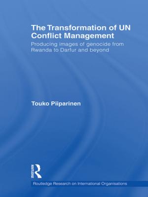 Cover of the book The Transformation of UN Conflict Management by Subrata K. Mitra