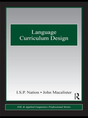 Cover of the book Language Curriculum Design by Wim Meeus