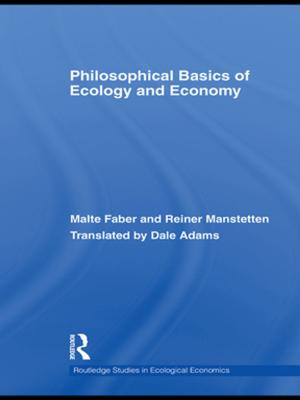 Cover of the book Philosophical Basics of Ecology and Economy by Dennis J. Baker