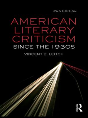 Cover of the book American Literary Criticism Since the 1930s by Michael Holquist