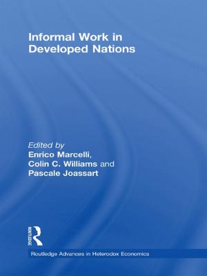 Cover of the book Informal Work in Developed Nations by Gary Anderson, Constance Ryan, Susan Taylor-Brown, Myra White-Gray