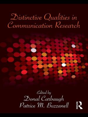 Cover of Distinctive Qualities in Communication Research