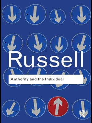 Cover of the book Authority and the Individual by P. Masson-Ousel, P. Stern, H. Willman-Grabowska