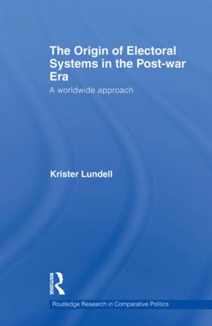 Book cover of The Origin of Electoral Systems in the Postwar Era