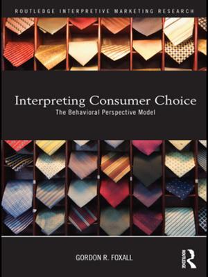 Book cover of Interpreting Consumer Choice