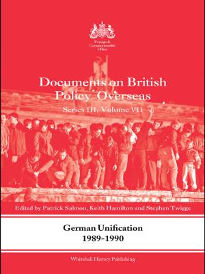 Cover of the book German Unification 1989-90 by Victoria Bazin
