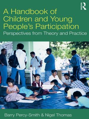 Cover of the book A Handbook of Children and Young People's Participation by William Pizio
