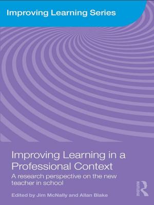 Cover of the book Improving Learning in a Professional Context by Claudia Tazreiter