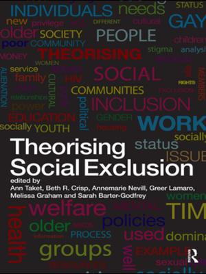 Cover of the book Theorising Social Exclusion by John Milios, Spyros Lapatsioras, Dimitris P Sotiropoulos