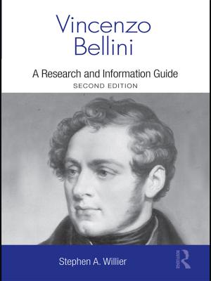 Cover of the book Vincenzo Bellini by Ronald W. Zweig