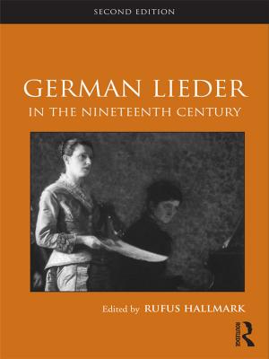 Cover of the book German Lieder in the Nineteenth Century by Deborah Denenholz Morse