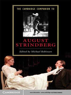Cover of the book The Cambridge Companion to August Strindberg by Evan S. Lieberman