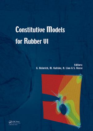 Cover of the book Constitutive Models for Rubber VI by Herman Tempelmans Plat, Frank Heynick