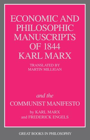 Cover of the book The Economic and Philosophic Manuscripts of 1844 and the Communist Manifesto by David R. Contosta