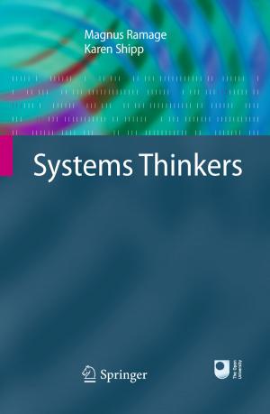 Cover of the book Systems Thinkers by Breda Kegl, Marko Kegl, Stanislav Pehan