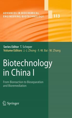 Cover of the book Biotechnology in China I by 