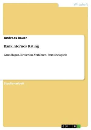Cover of the book Bankinternes Rating by Claudia Hoogestraat