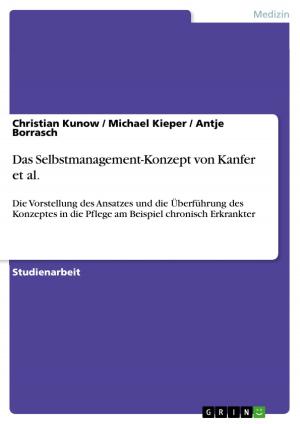 Cover of the book Das Selbstmanagement-Konzept von Kanfer et al. by Katharina Grimm