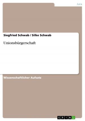 Cover of the book Unionsbürgerschaft by Katharina Möbius