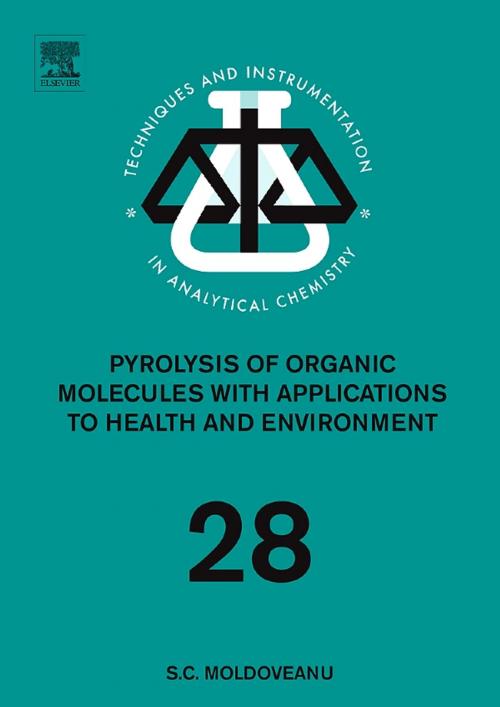 Cover of the book Pyrolysis of Organic Molecules by Serban C. Moldoveanu, Elsevier Science