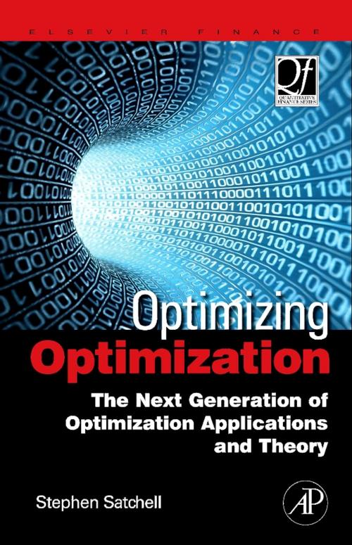 Cover of the book Optimizing Optimization by Stephen Satchell, Elsevier Science