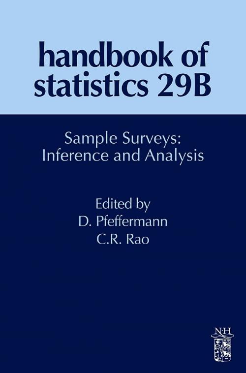 Cover of the book Sample Surveys: Inference and Analysis by Danny Pfeffermann, C.R. Rao, Elsevier Science