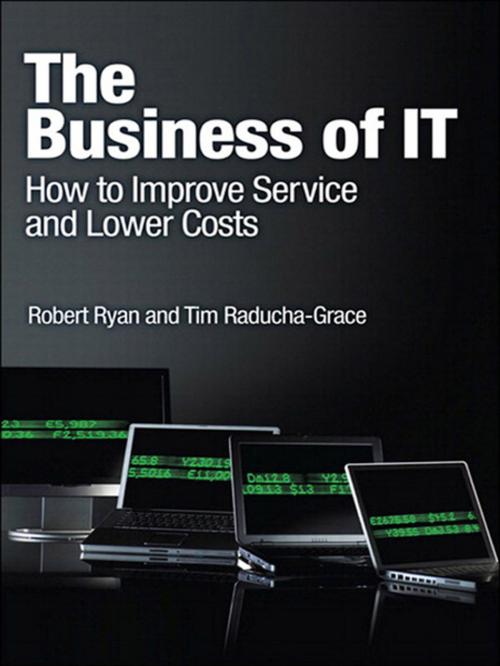 Cover of the book The Business of IT by Robert Ryan, Tim Raducha-Grace, Pearson Education