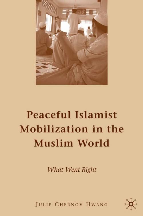 Cover of the book Peaceful Islamist Mobilization in the Muslim World by Julie Chernov Hwang, Palgrave Macmillan US
