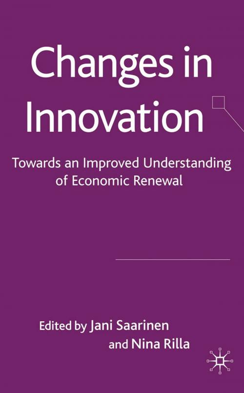 Cover of the book Changes in Innovation by , Palgrave Macmillan UK