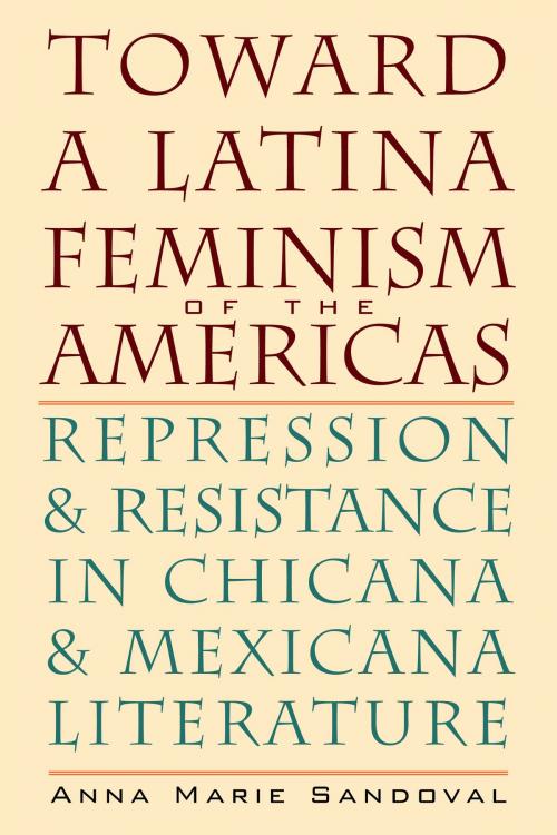 Cover of the book Toward a Latina Feminism of the Americas by Anna Marie Sandoval, University of Texas Press