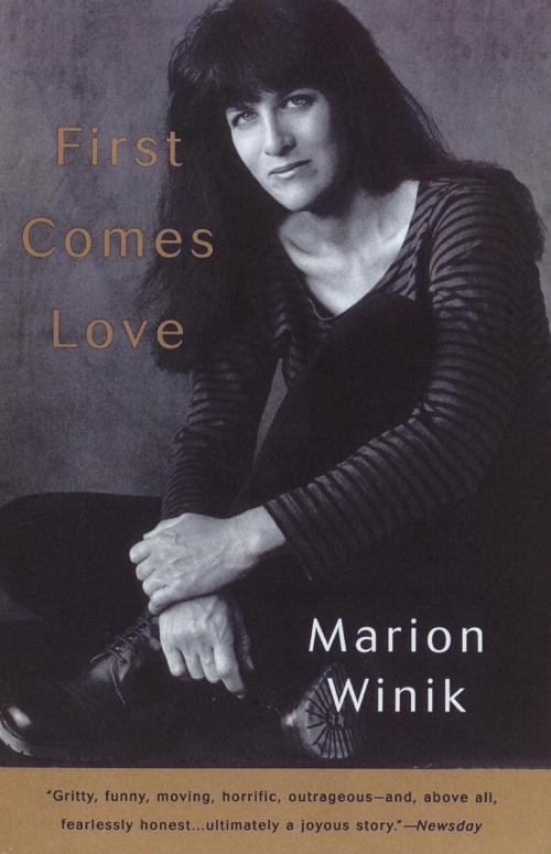Cover of the book First Comes Love by Marion Winik, Knopf Doubleday Publishing Group