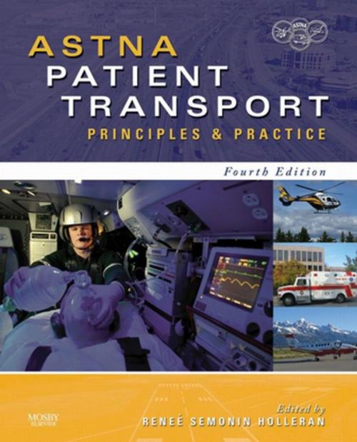 Cover of the book ASTNA Patient Transport by ASTNA, Renee S. Holleran, Elsevier Health Sciences