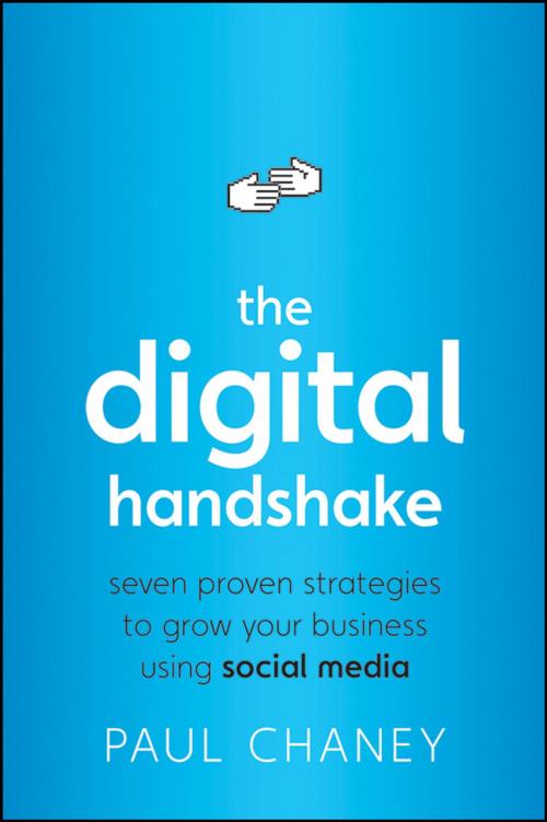 Cover of the book The Digital Handshake by Paul Chaney, Wiley