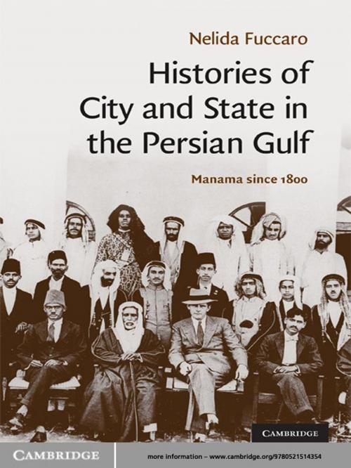 Cover of the book Histories of City and State in the Persian Gulf by Nelida Fuccaro, Cambridge University Press