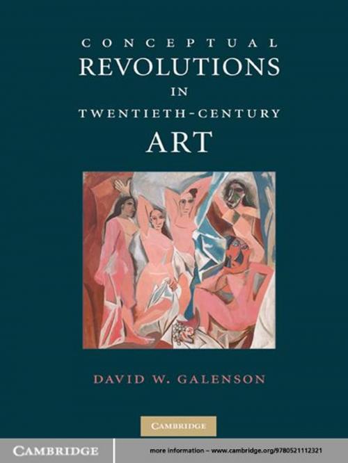 Cover of the book Conceptual Revolutions in Twentieth-Century Art by David W. Galenson, Cambridge University Press