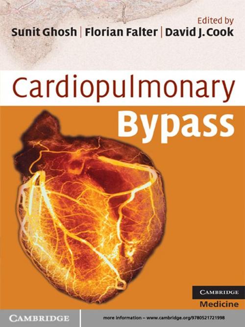 Cover of the book Cardiopulmonary Bypass by Sunit Ghosh, Florian Falter, David J. Cook, Cambridge University Press