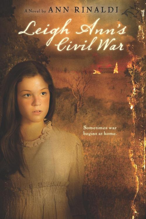 Cover of the book Leigh Ann's Civil War by Ann Rinaldi, HMH Books
