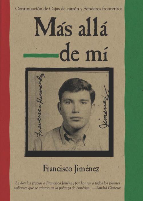 Cover of the book Mas alla de mi Reaching Out Spanish Edition by Francisco Jiménez, HMH Books