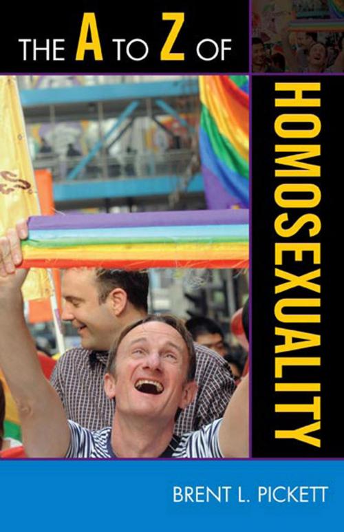 Cover of the book The A to Z of Homosexuality by Brent L. Pickett, Scarecrow Press