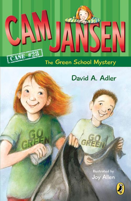 Cover of the book Cam Jansen: The Green School Mystery #28 by David A. Adler, Penguin Young Readers Group