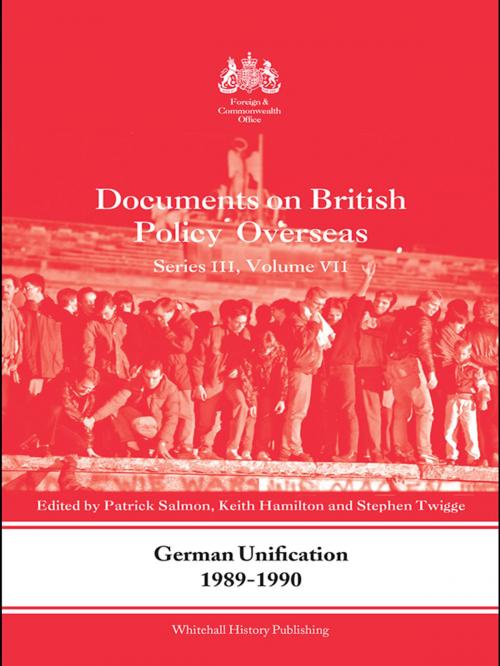 Cover of the book German Unification 1989-90 by , Taylor and Francis